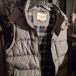 Weatherproof Vintage M Gray Puffer Vest